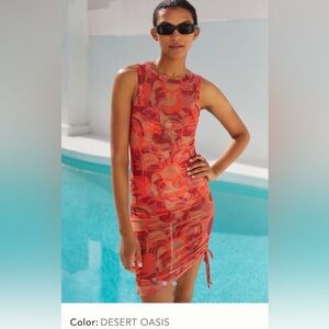 Beach Riot, swim cover up, color-Desert Oasis